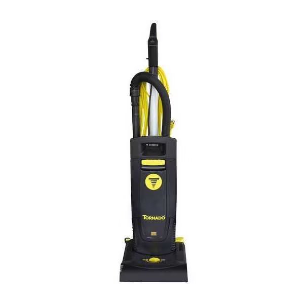Upright Vacuum, HEPA, 102 cfm, 120 V, Tornado, Mfr#: 91430