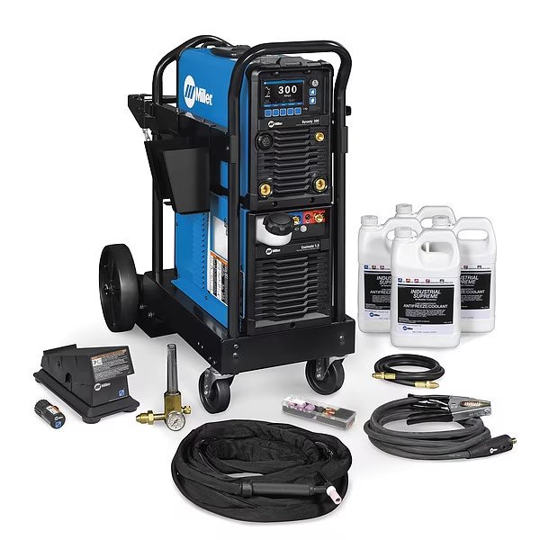 TIG Welding Package, 300A, Blue, Miller Electric, Mfr#: 951937