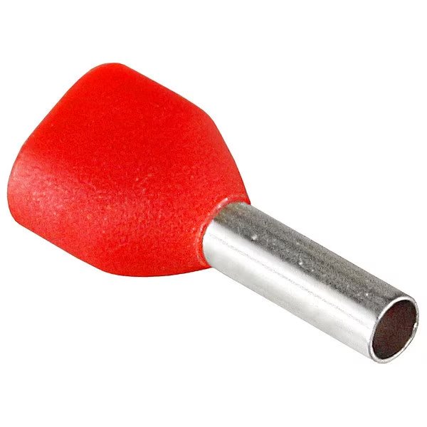 Ferrule, Copper, 0.59 in L, PK100, EnjoyTool Select, Mfr#: 797V15
