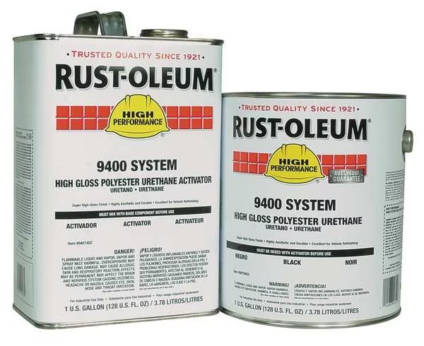 Finish/Primer Activator Kit, White, Poly, Rust-Oleum, Mfr#: 9492402-1402