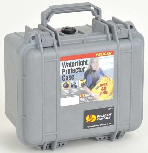 Shipping and Storage Case, Gray, Pelican, Mfr#: 1300