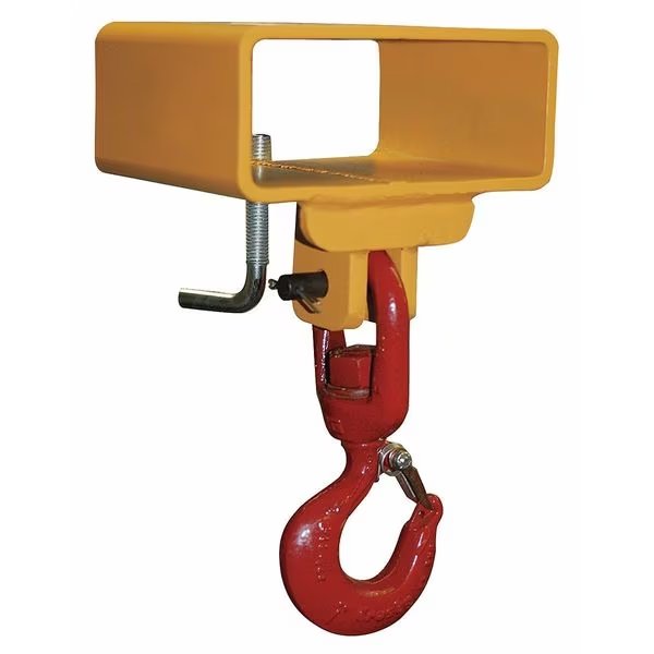 Lifting Hook, Sgl Fork, Sgl Swivel, 3000Lb., Caldwell, Mfr#: 5S-1 1/2-5