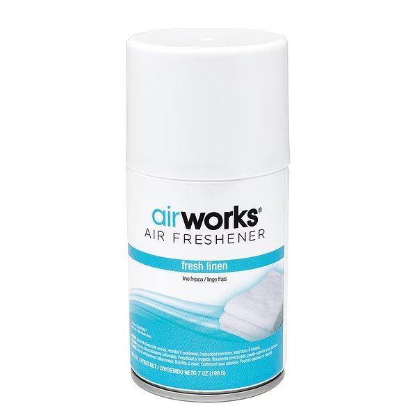Aerosol Can Refill, Linen, PK12, Hospeco, Mfr#: 07918