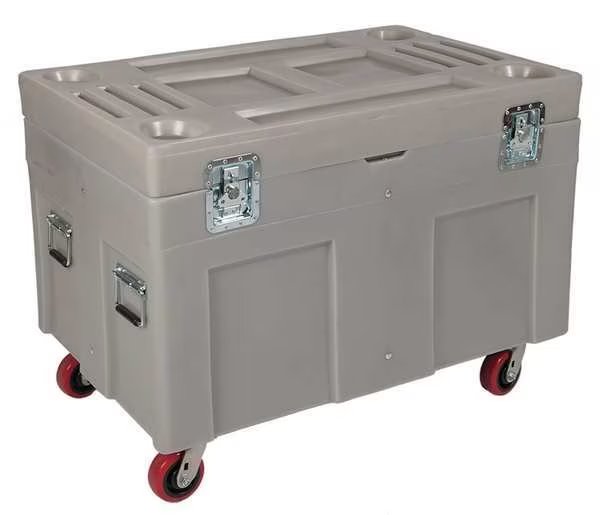 Storage Cart, Gray, 45 in W x 30 in D x 34 in H, Myton Industries, Mfr#: SC4534-H5 GRAY