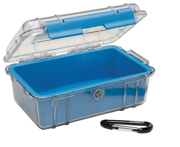 Micro Case, Blue, 7.50 x 5.06 x 3.12 In, Pelican, Mfr#: 1050