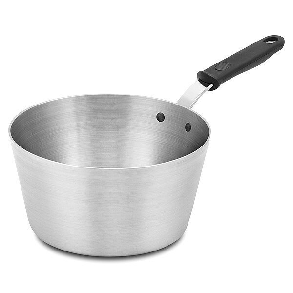Sauce Pan, Tapered, 5.5 qt, Aluminum, PK6, Vollrath, Mfr#: 682155