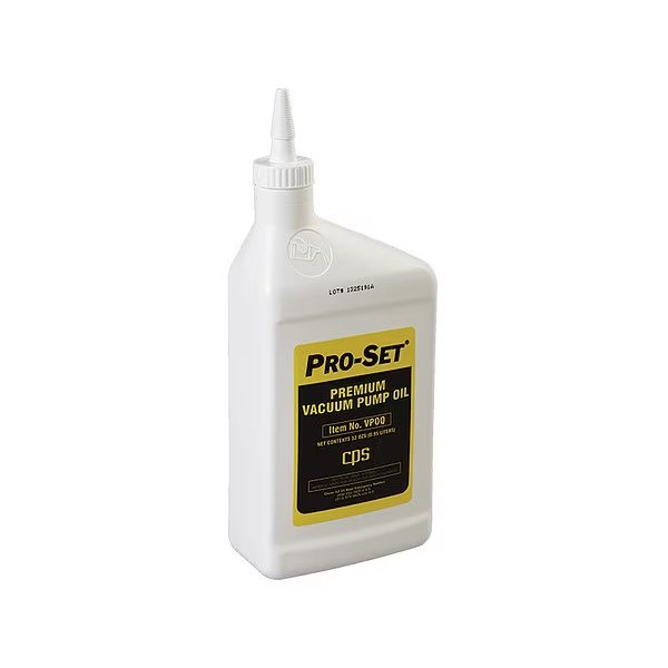 Vacuum Pump Oil, 1 qt., Pro-Set, Mfr#: VPOQ