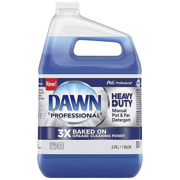 Dishwasher Detergent, Jug, 1 gal, PK4, Dawn, Mfr#: 08837