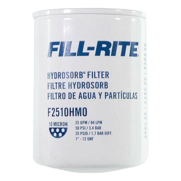 Micron Water Deflecting Filter, 25 gpm, Fill-Rite, Mfr#: F2510HM0