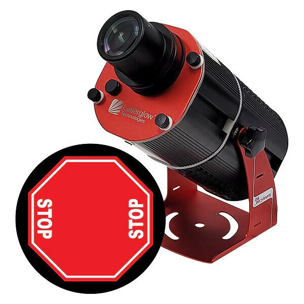 Fixed Image Projector, 80 W, 18 in Height, Laserglow Technologies, Mfr#: HSV8F201X