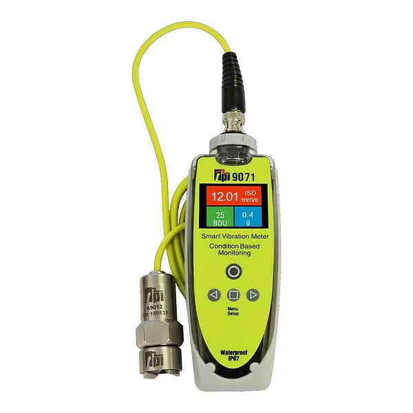 Vibration Tester, LED Display, 3yr WTY, Test Products Intl, Mfr#: 9071CRT