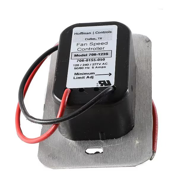Speed Control, 277V AC, SPST, Dial