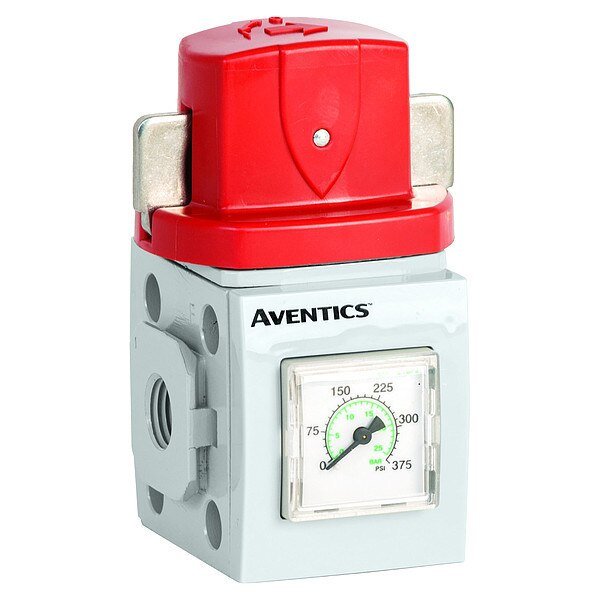 Shut Off Valve, 166.7 scfm, 0.57 lb, Numatics, Mfr#: 8651A3M02FA0000
