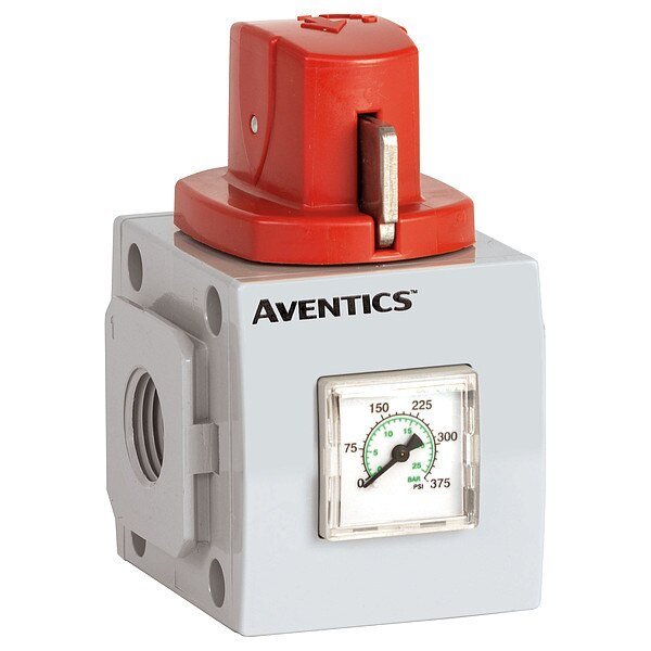 Shut Off Valve, 308 scfm, 0.97 lb, Numatics, Mfr#: 8652A3M03FA0000