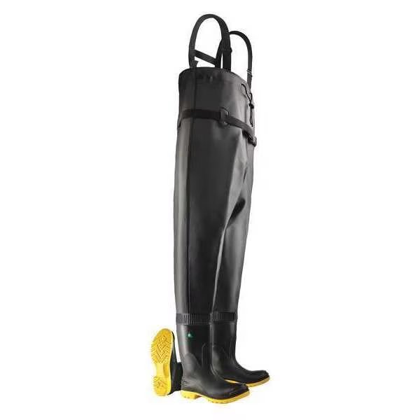 Men's Steel Chest Wader Black, Dunlop, Mfr#: 8686700