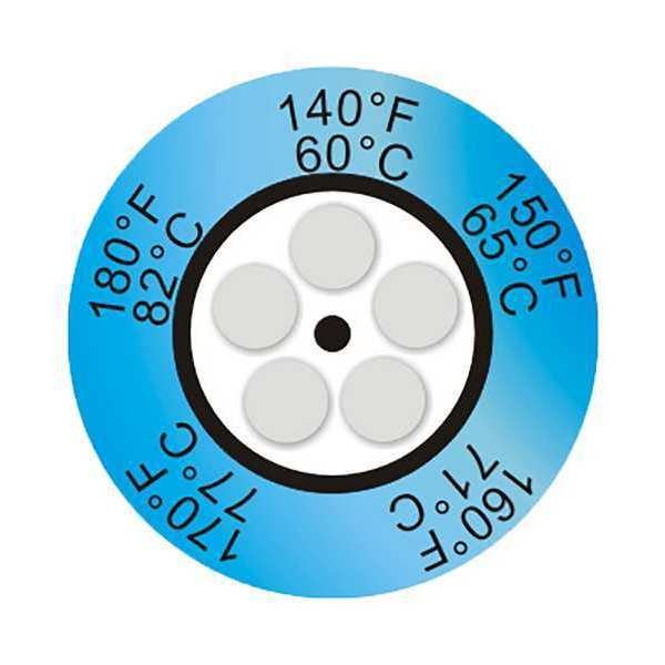 Non-Rev Temp Indicator, PK10, Thermax, Mfr#: 80603