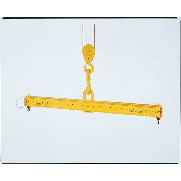 Adjustable Lifting Beam, 8000 lb., 96 In, Caldwell, Mfr#: 17-4-8