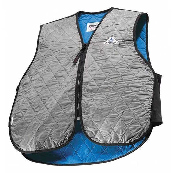 XL Nylon Cooling Vest, Silver, Techniche, Mfr#: 6529-SILVERXL