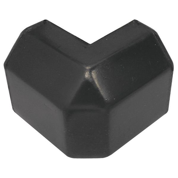 Outside Corner, Urethane, Black, 3