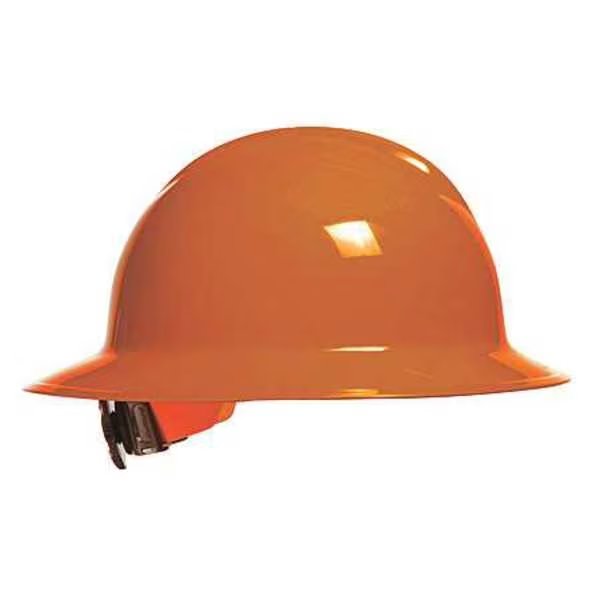 Full Brim Hard Hat, Type 1, Class E, Ratchet (6-Point), Orange, Bullard, Mfr#: 33ORR