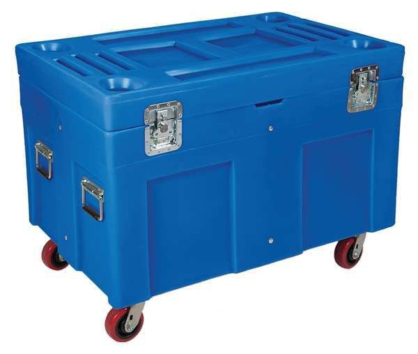 Storage Cart, Blue, 45 in W x 30 in D x 34 in H, Myton Industries, Mfr#: SC4534-H5 BLUE