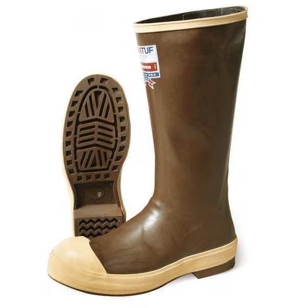 Size 5 Men's Steel Rubber Boot, Tan, Xtratuf, Mfr#: 22271G/5