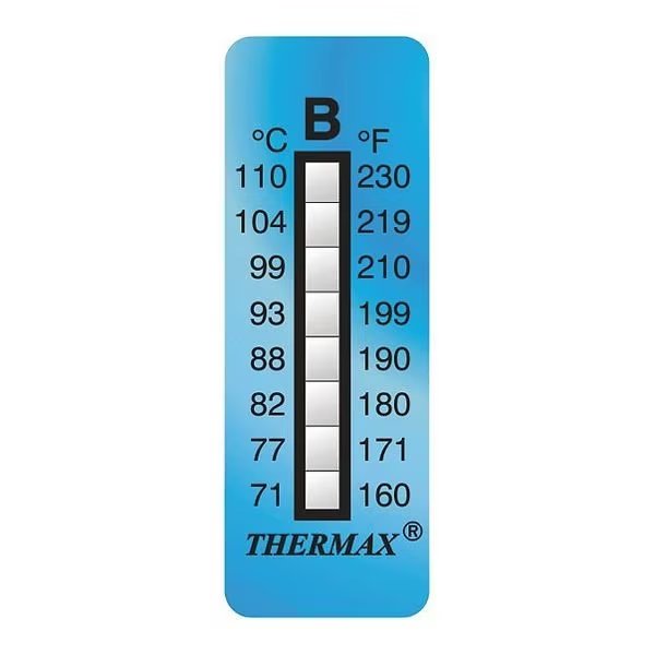 Non-Rev Temp Indicator, PK10, Thermax, Mfr#: 80609