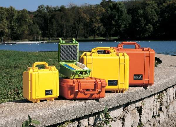 Protective Case, Yellow, 18.5x14.06x6.93In, Pelican, Mfr#: 1500
