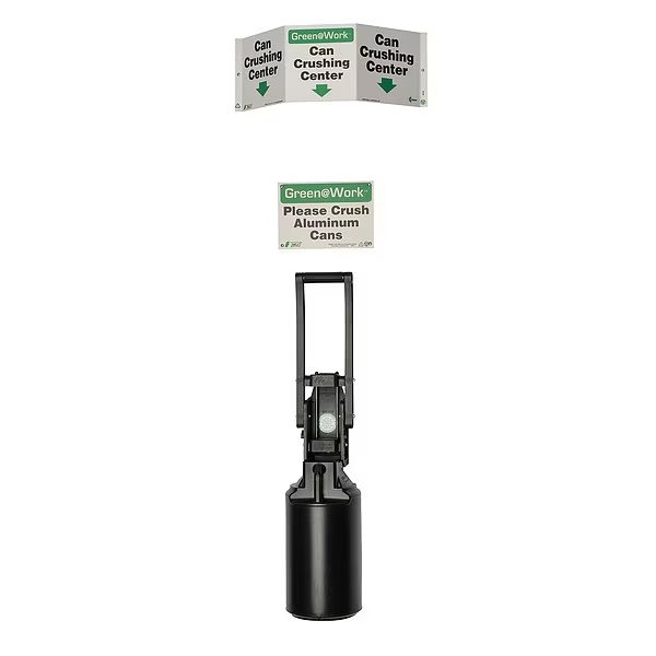 Can Crusher Kit With Sign, Zing, Mfr#: 7008