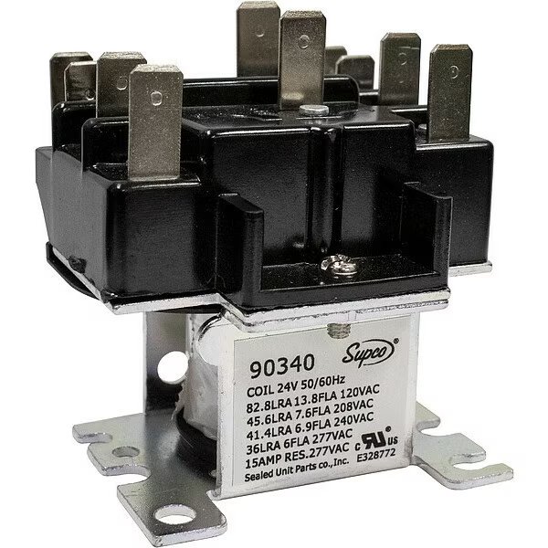 Switching Fan Relay, 90340, Supco, Mfr#: 90340