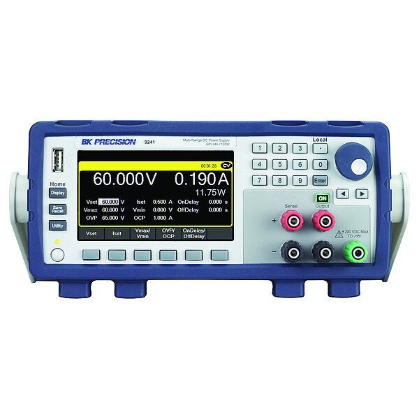 Bench DC Power Supply, B&K Precision, Mfr#: 9242