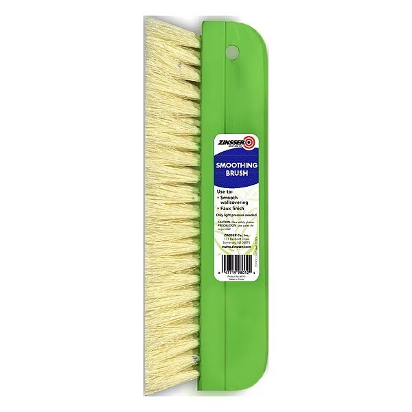 Wallpaper Smoothing Brush, 12 in L, 3 in W, Zinsser, Mfr#: 98012