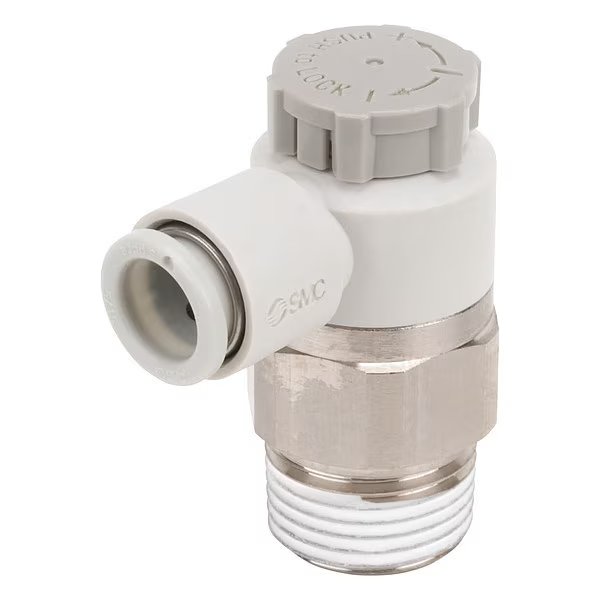 Speed Control Valve, 8mm Tube, 3/8 In, Smc, Mfr#: AS3201F-03-08S