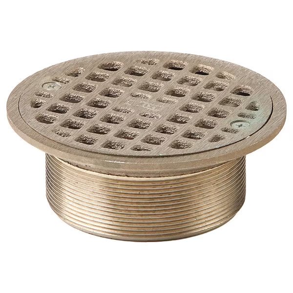 5 " Nickel Bronze Adjustable Floor Drain Strainer, Jay R. Smith Manufacturing, Mfr#: A06NB