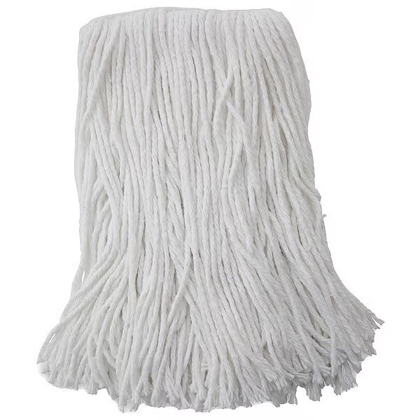 1.25 in Cut-End Wet Mop, White, Rayon, PK12, UNS 2016R, Unisan, Mfr#: UNS 2016R