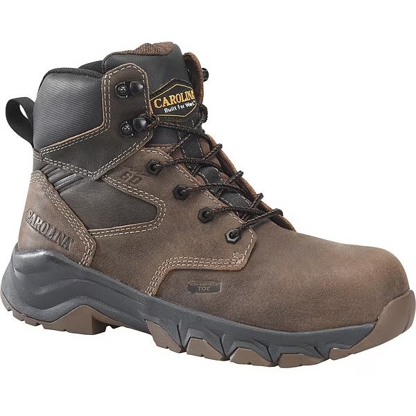 6-Inch Work Boot, D, 10, Brown, PR, Carolina Shoe, Mfr#: CA5556