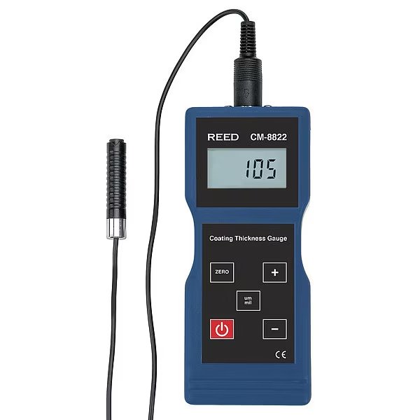 Coating Thickness Gauge, 0-1000µm/0-40mils, Reed Instruments, Mfr#: CM-8822
