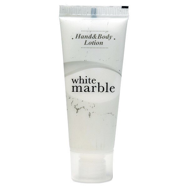 Hand/Body Lotion, 0.75 oz, Fresh, PK288, White Marble, Mfr#: DW12190