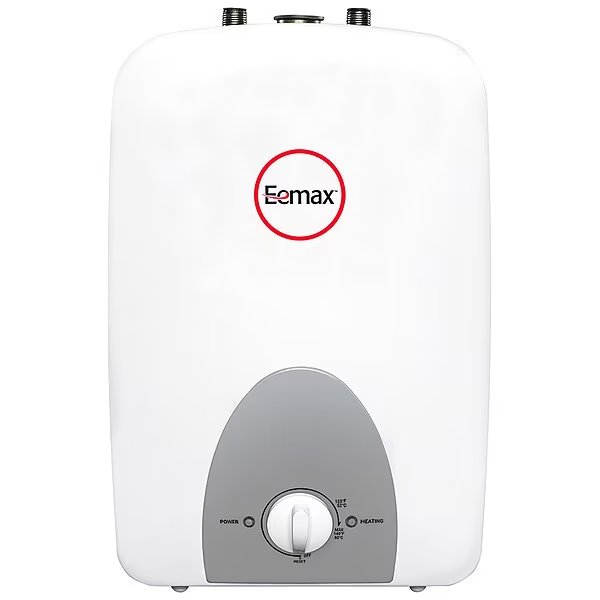Mini Tank Water Heater, Freestanding, 120V AC, 2.6 gal, 1,440 W, Single Phase, 17 in H, 150 psi Max, Eemax, Mfr#: EMT2.5