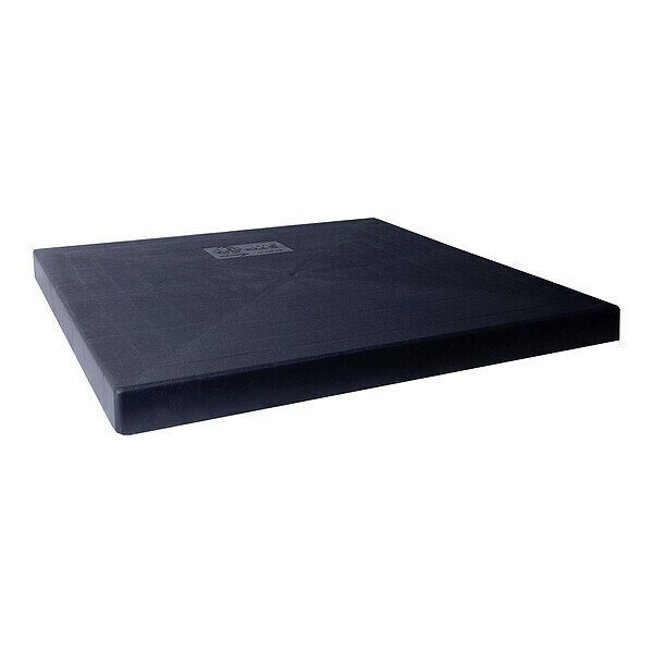 Mounting Pad, Square, 1.8 lb, 32 in L, Blk, Diversitech, Mfr#: EP3232-3