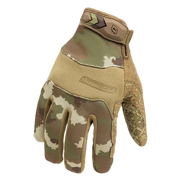 Tactical Gloves, Camouflage, XL, PR