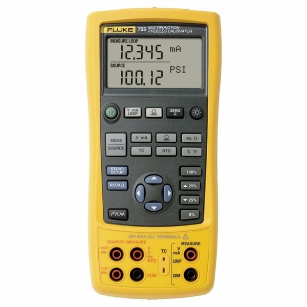 Multifunction Calibrator, 24V, Fluke, Mfr#: FLUKE-725/FPC