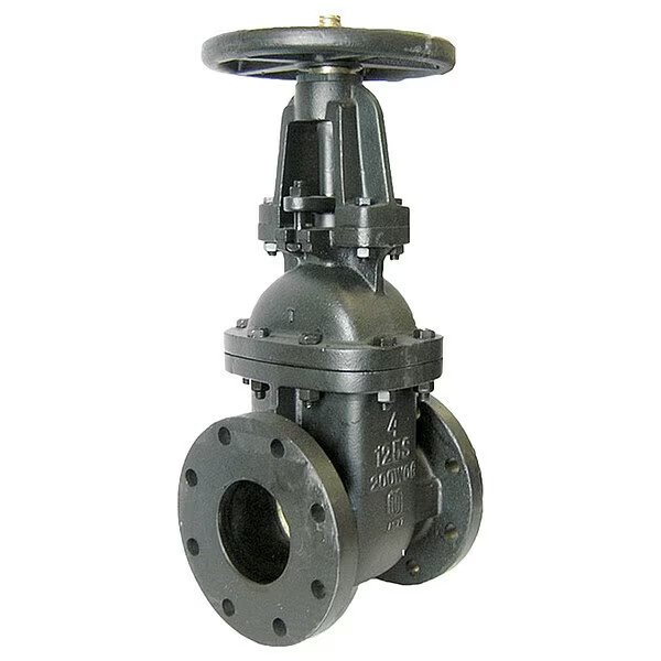 Gate Valve, Class 125, 4 In., Cast Iron, Milwaukee Valve, Mfr#: 2885-M 4
