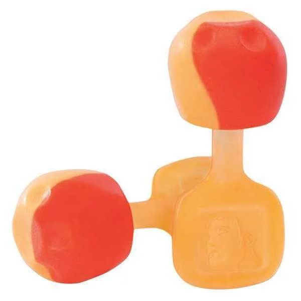 TrustFit(TM)Pod Reusable Foam Ear Plugs, Pod Shape, 28 dB, Orange, 100 PK, Honeywell Howard Leight, Mfr#: TRUSTFITPOD-1
