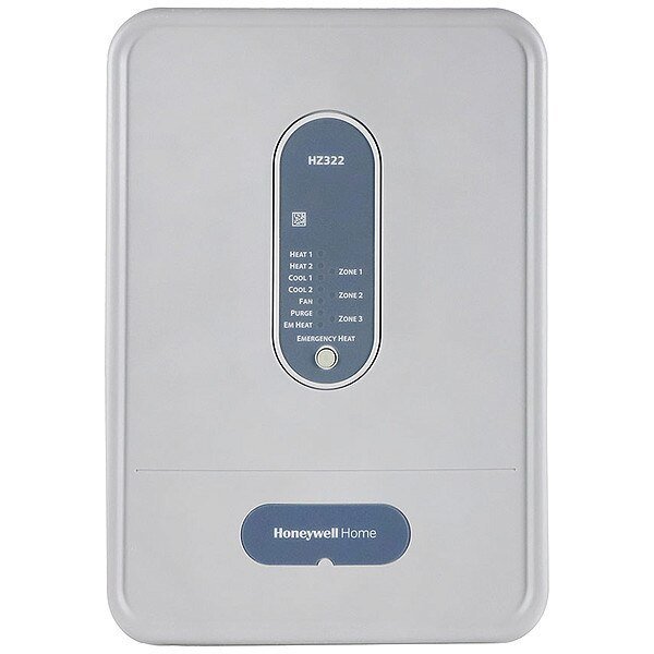 Zone Panel, 3 Zone, Output Amps 10 VA, Honeywell Home, Mfr#: HZ322