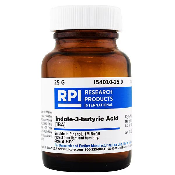 Indole-3-butyric acid (IBA), 25g, Rpi, Mfr#: I54010-25.0