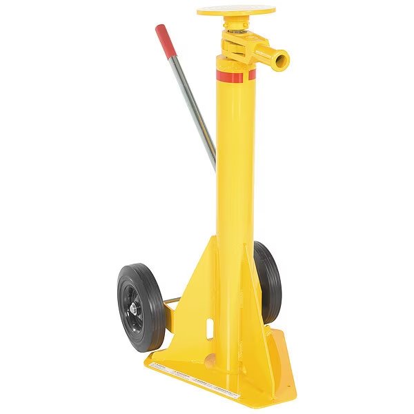 Trailer Stabilizing Ratchet Jack, 40K, Vestil, Mfr#: LO-J