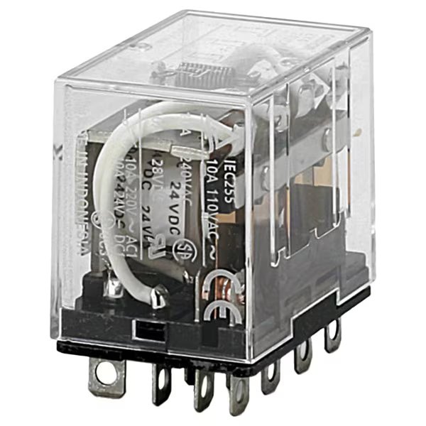 GP RELAY, Omron, Mfr#: LY4N-D2-DC24