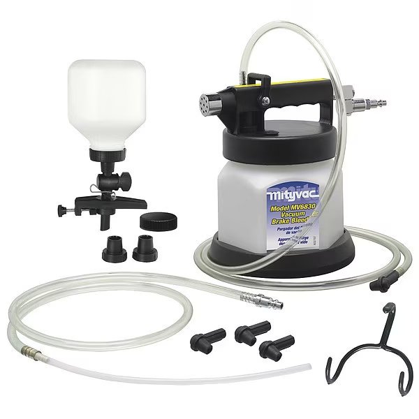 Vacuum Brake Bleed Kit, 11-1/2" L, Mityvac, Mfr#: MV6835