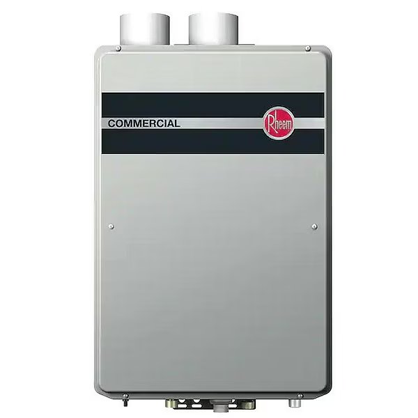 Gas Tankless Water Heater, 23 in H, Rheem, Mfr#: RTGH-95DVLN-3